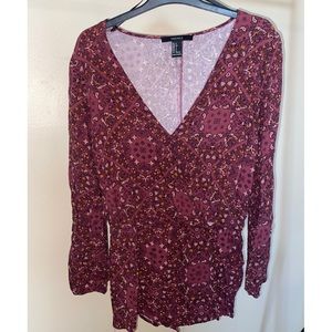 FOREVER21 Pattern Romper. S.